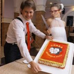 Свадьба в советском стиле